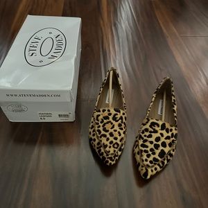New Steve Madden Leopard Flats 6.5